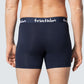 Bambus boxer shorts navy pakke (10 stk) - Triathlon Boxershorts