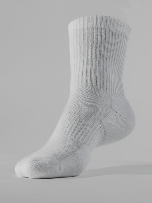 Triathlon tennissokker hvit (9 par)