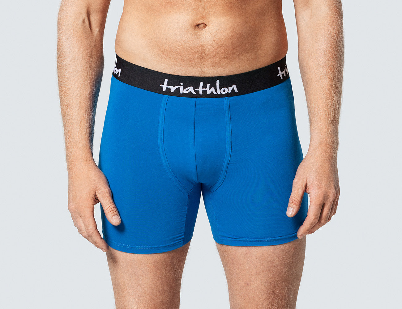 Bambus boxershorts pakke (10 stk) - Sort & Blå - Triathlon Boxershorts