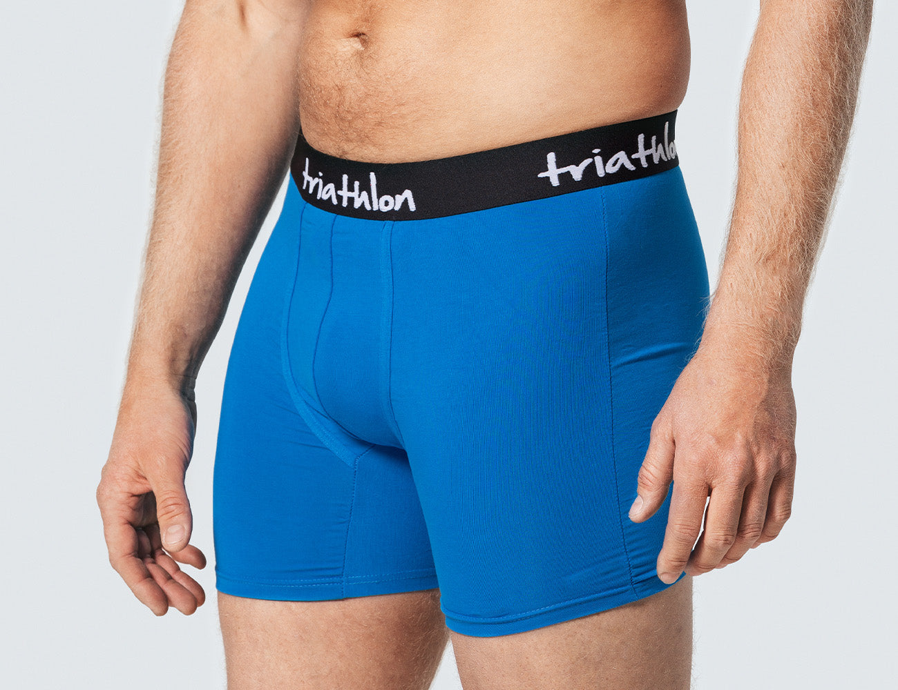Bambus boxershorts pakke (10 stk) - Sort, Navy & Blå - Triathlon Boxershorts