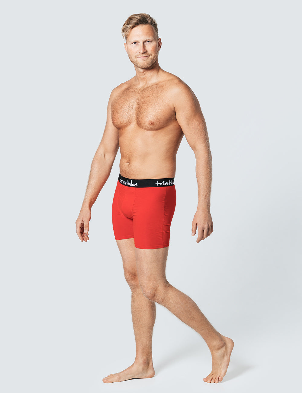 Bambus boxer shorts rød - Triathlon Boxershorts