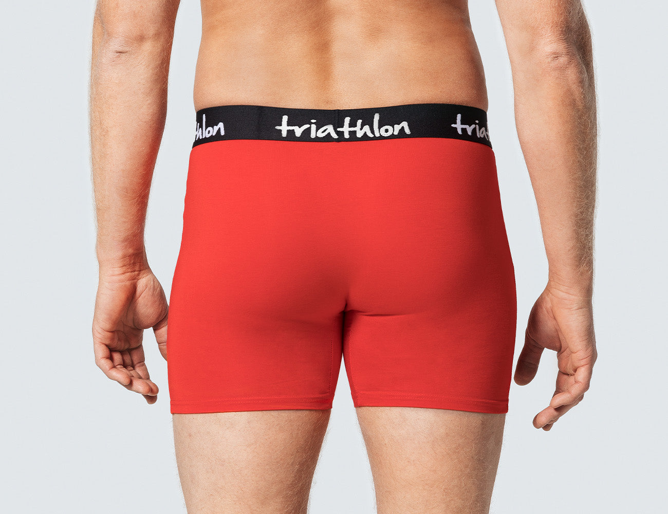 Bambus boxer shorts rød - Triathlon Boxershorts