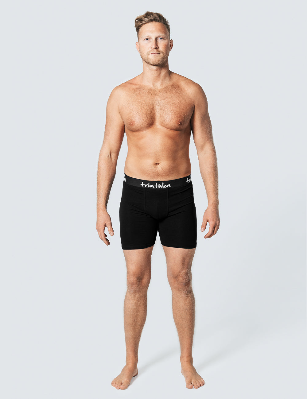 Bambus boxer shorts sort - Triathlon Boxershorts