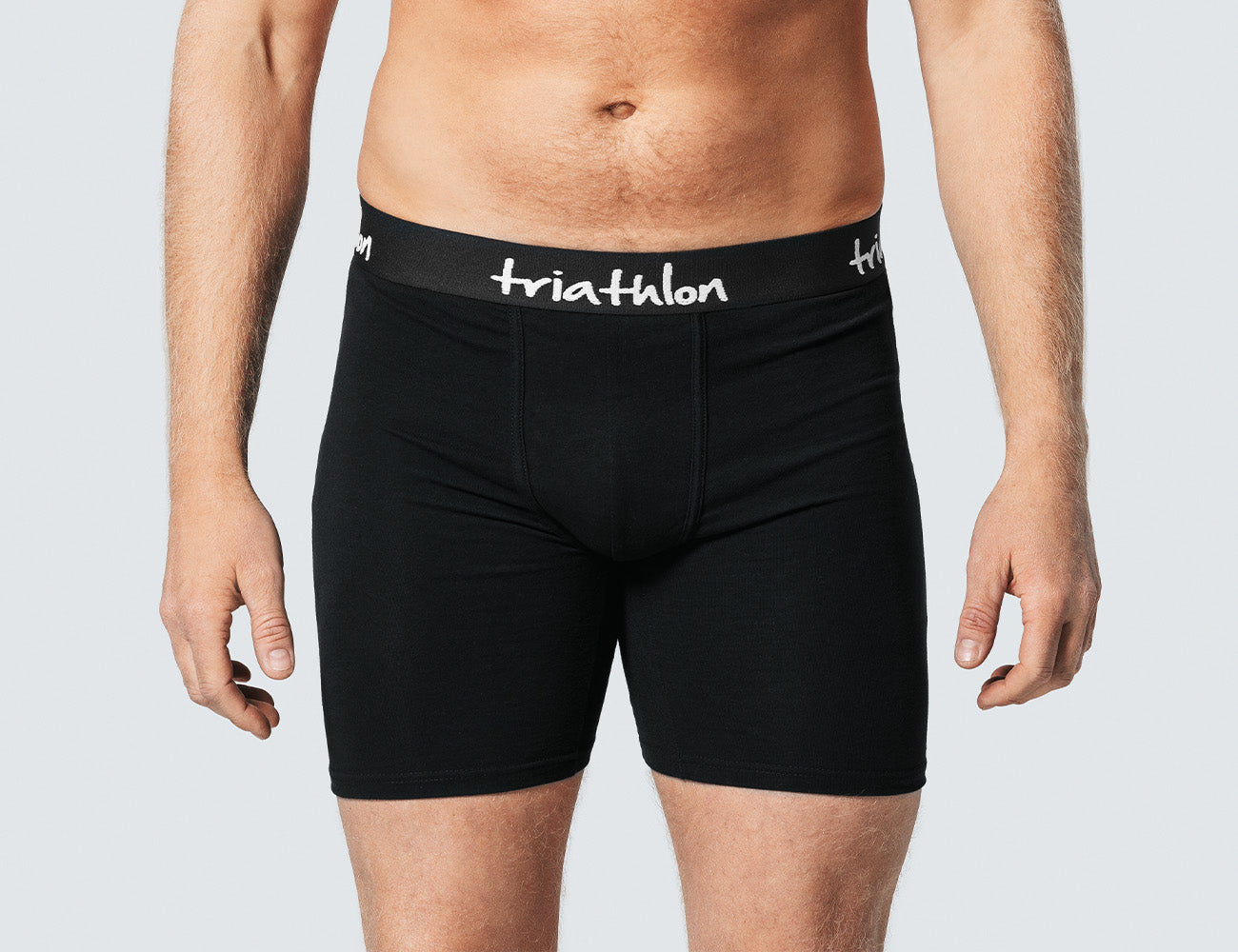 Bambus boxershorts pakke (10 stk) - Sort - Triathlon Boxershorts