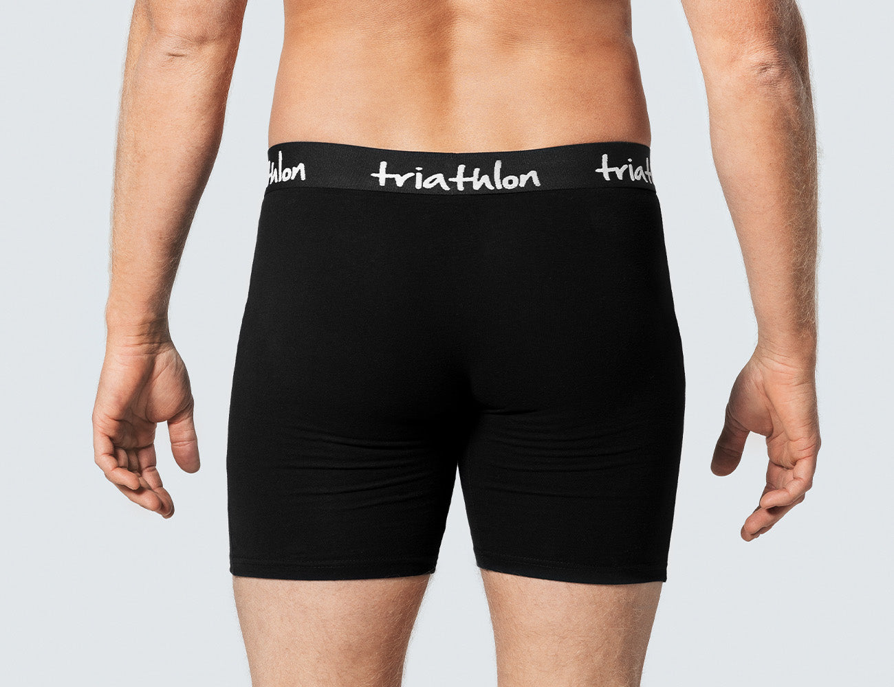 Bambus boxershorts pakke (10 stk) - Sort - Triathlon Boxershorts