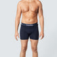 Bambus boxer shorts navy pakke (5 stk)