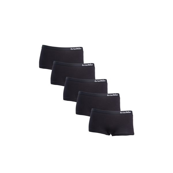 Triathlon Hipster - Sort - 5 stk