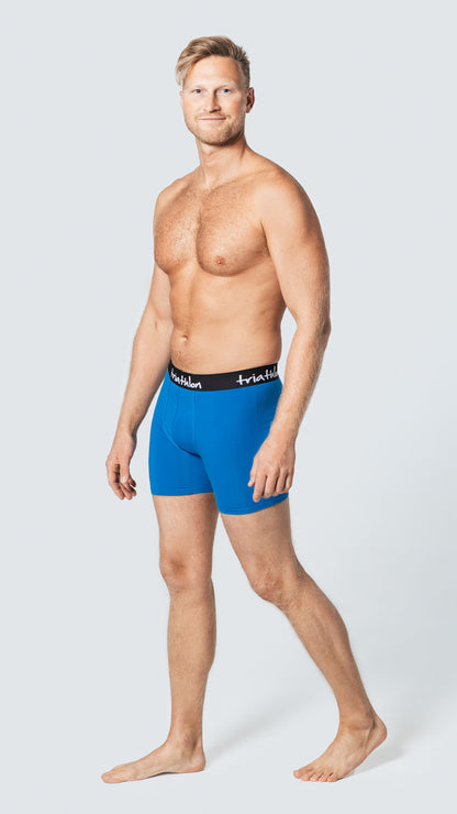 Bambus boxer shorts pakke (5 stk) Blå - Triathlon Boxershorts