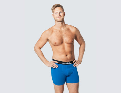 Bambus boxer shorts blå - Triathlon Boxershorts