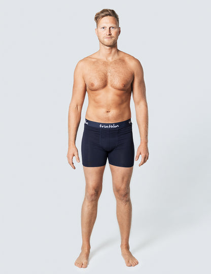 Bambus boxer shorts navy - Triathlon Boxershorts