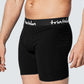 Bambus boxer shorts Megabox (20 stk) - Sort